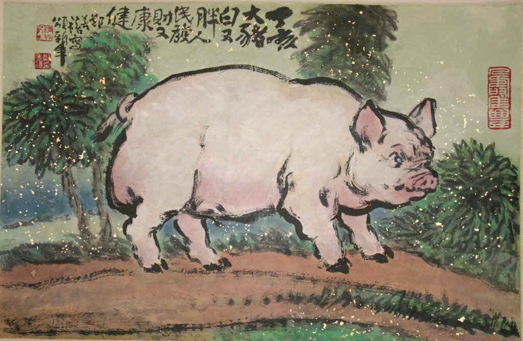 草地鑼鼓．意象台灣中華文化總會「鄭善禧創作展」 4