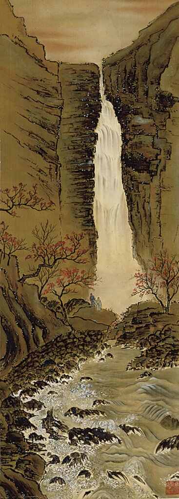 何香凝1920年代作〈山水〉，何香凝美術館藏。