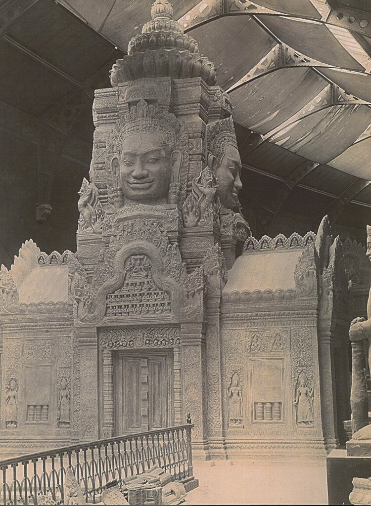 托卡德侯宮的印度支那博物館。採自Baptiste,2008,p.10。