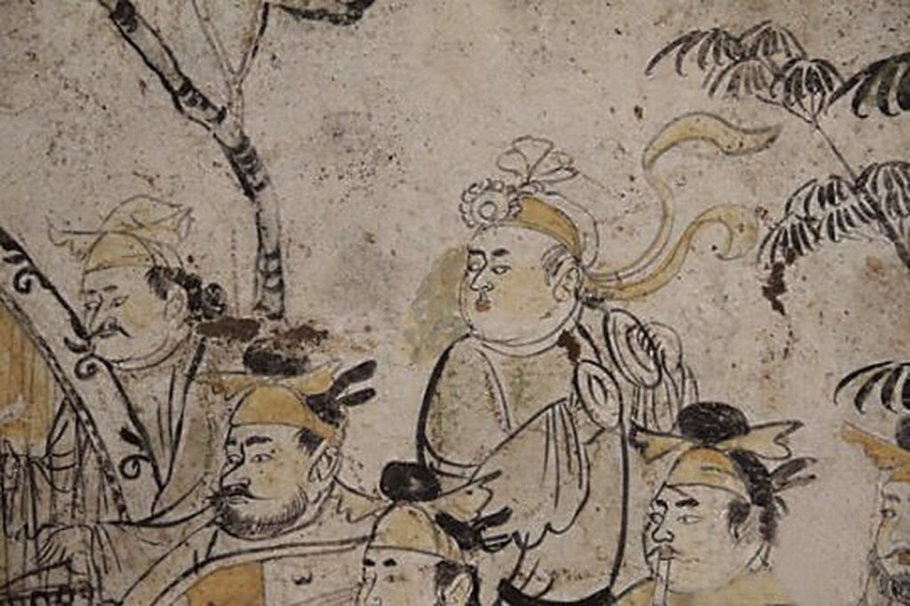 意外揭露唐代壁畫 西安重要唐朝合葬墓出土