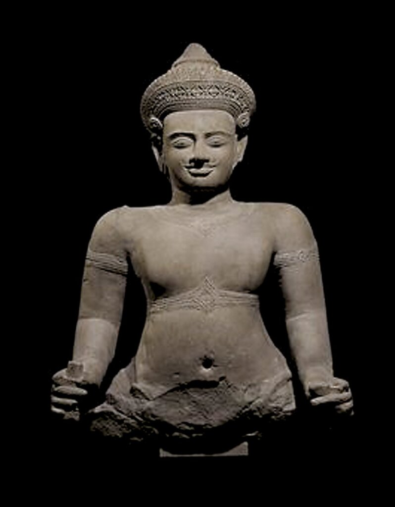 大力羅摩,129.5公分,原位於震廟西塔門。引自Christie’s網站。