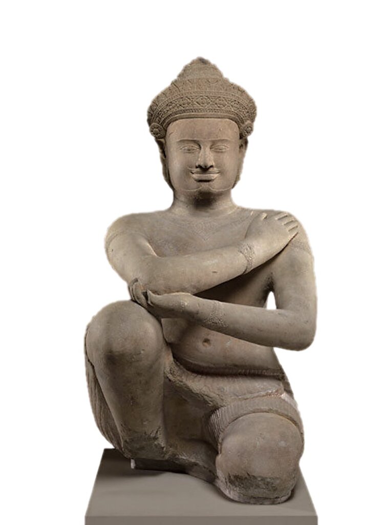 偕天,約117公分,原位於震廟西塔門。引自大都會藝術博物館網站。