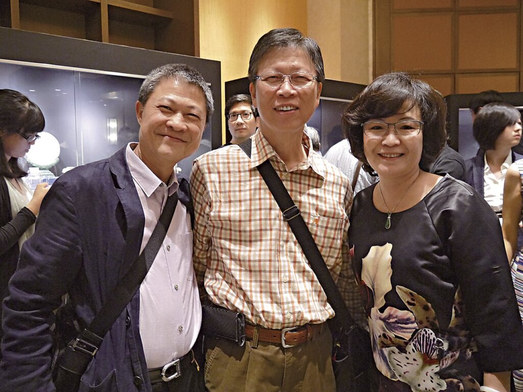典亞藝術博會兩位聯席主席及總監黑國強（左）、許劍龍（右）。