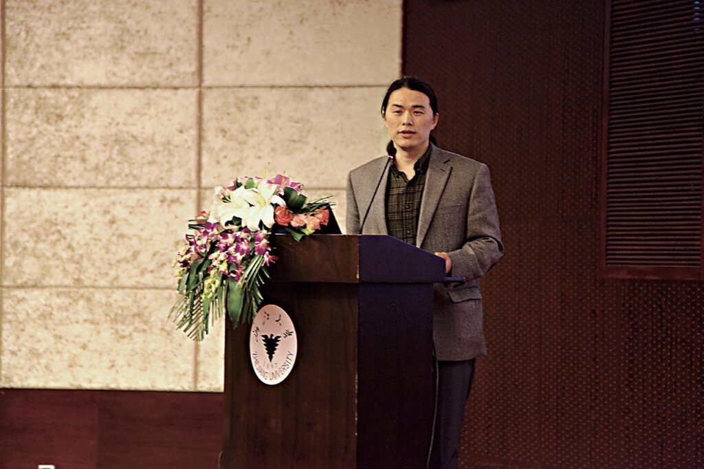 班宗華作主題演講，談「清末宋畫的發現」。