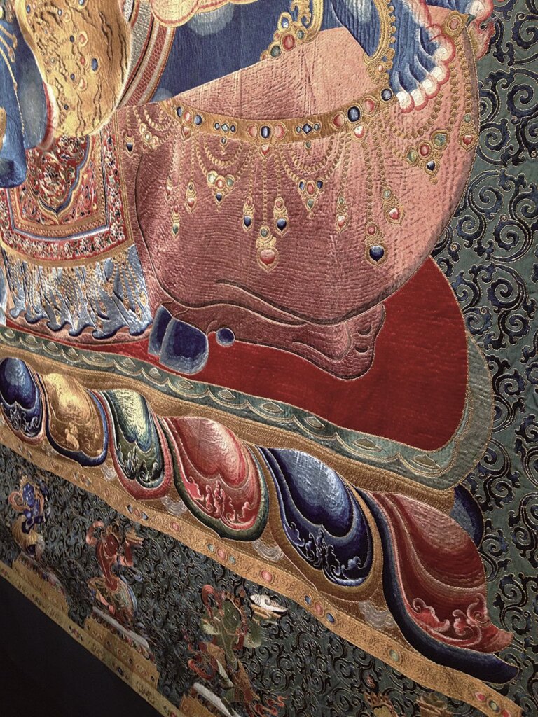 御製紅閻摩敵刺繡唐卡，3.4億港元！──中國藝術品在國際拍賣行的最高紀錄 3