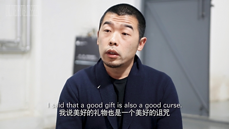 趙趙訪談視頻截圖。