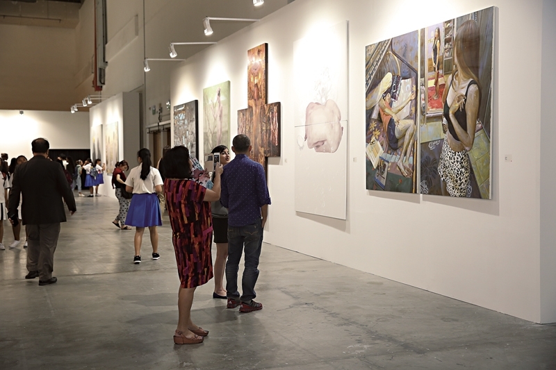 一月下旬，2015年的第一個亞洲藝術饗宴，在新加坡開鑼。圖為「Art Stage Singapore 2015」展會現場。（Art Stage Singapore提供）
