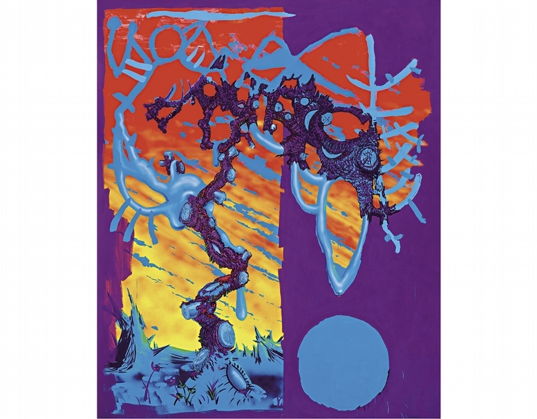 Aaron Curry《Gate：The Crap Trees of Uranus》。