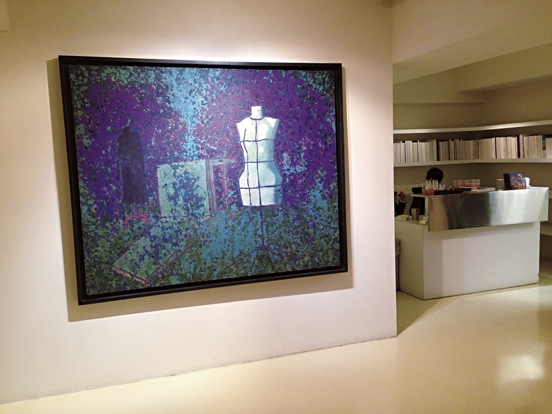 《紫色花園》於「紫色莊嚴 毛旭輝個展」展出。