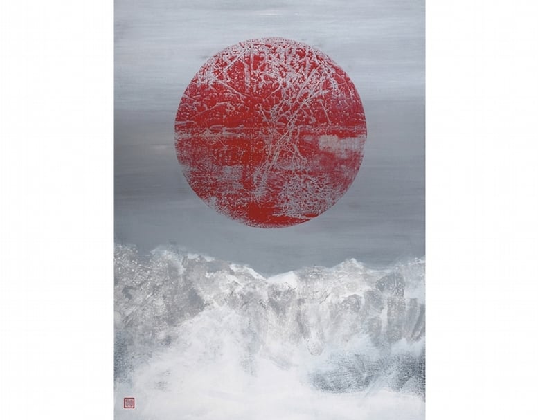 李紹榮Patrick Lee｜Sun 油彩、畫布 168x124cm