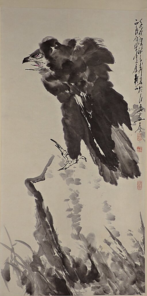 王子武〈老鷹圖〉,預估價新台幣150萬~200萬元。