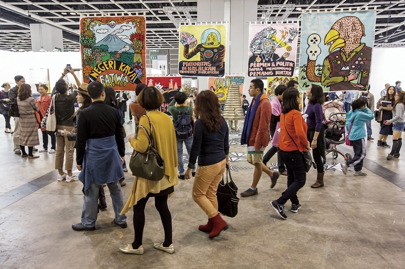 Art Basel展場一隅。c Art Basel