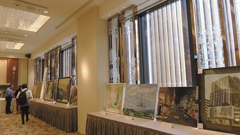 本次入選作品於頒獎典禮會場內展示。