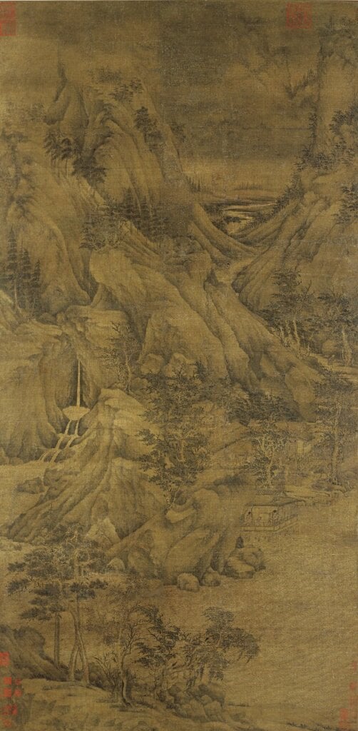 溪岸摹本，驚世橫出──（傳）董源〈溪岸圖〉摹本的發現與收藏印問題 1