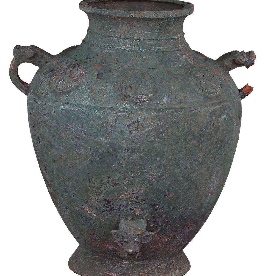 〈銅罍〉,2012年出土於渭濱區石嘴頭村M1。