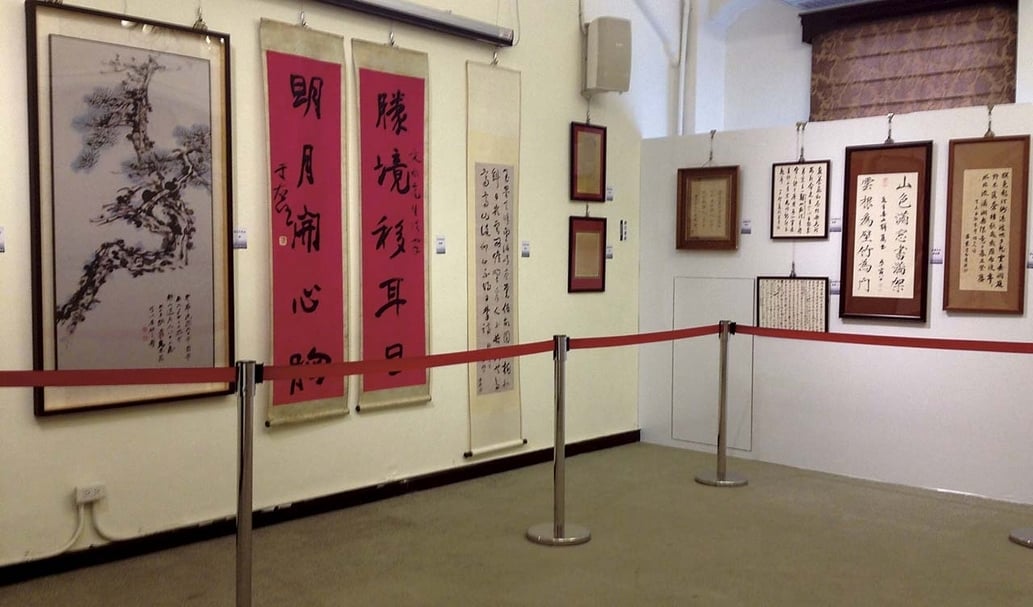 「民國大家的身影」特展資料豐美,並有書畫翰墨。攝影︱藍玉琦