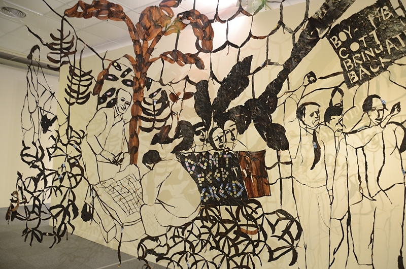 羅懿君展間一景。（攝影／侯昱寬）