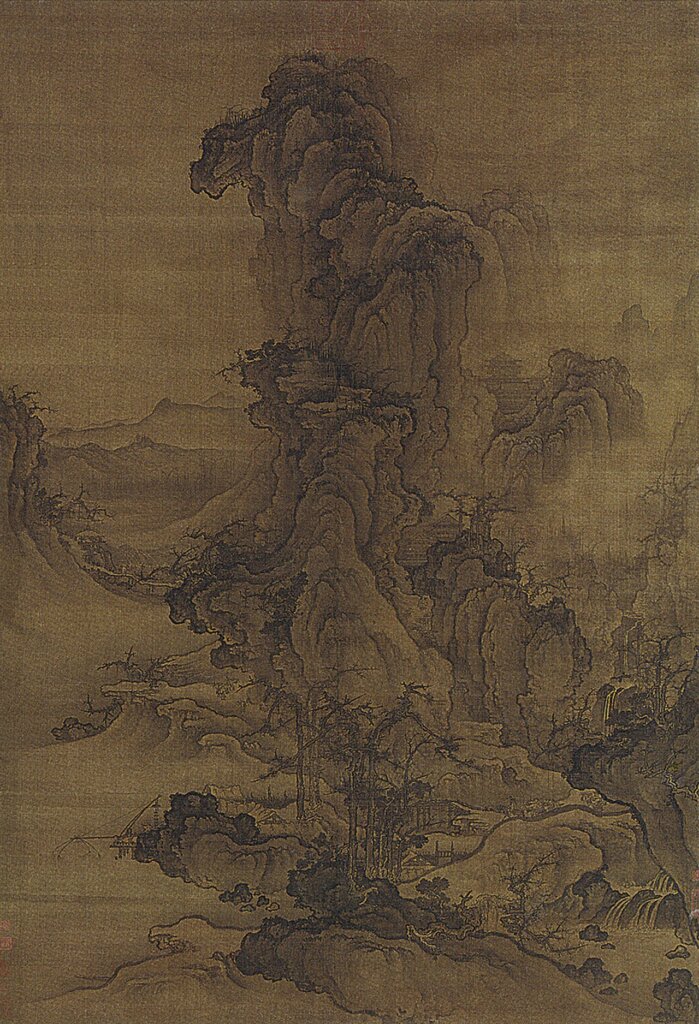 明張積素〈輞川圖〉題跋。