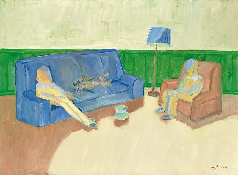 WorldPlay: Daydreaming 《世像：恍惚》 2014 二零一四年作 Oil on Canvas 油彩 畫布 110 x 150 cm