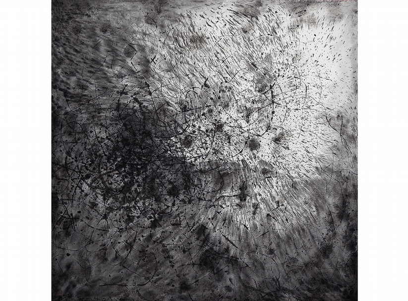 王璜生｜游．象系列140912 紙本、水墨 70x70cm 2014