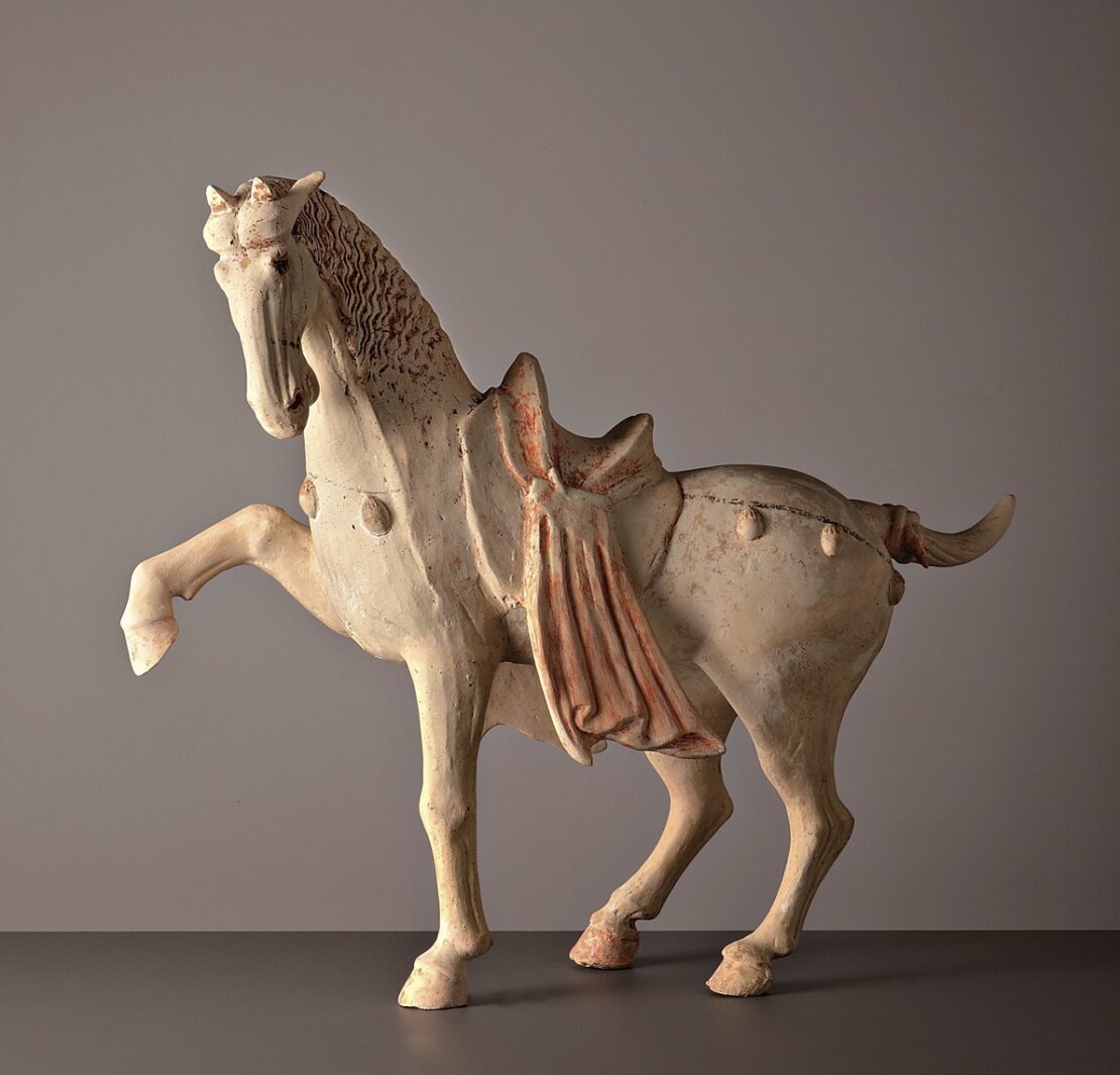 Vanderven Oriental Art:唐代陶馬。