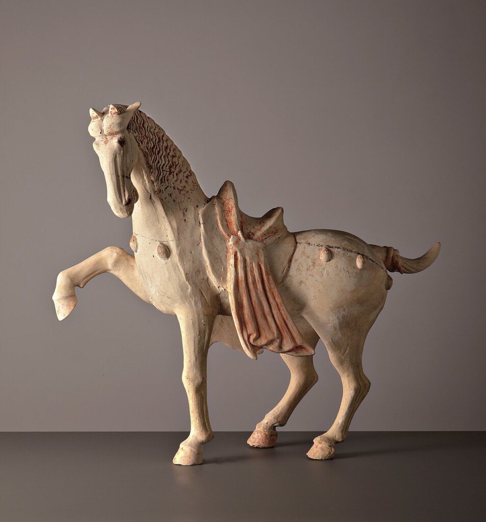 Vanderven Oriental Art:唐代陶馬。