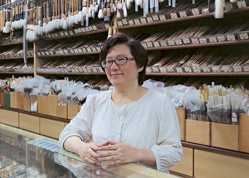 小書齋第二代負責人李曼君。攝影╱鄭婷婷。