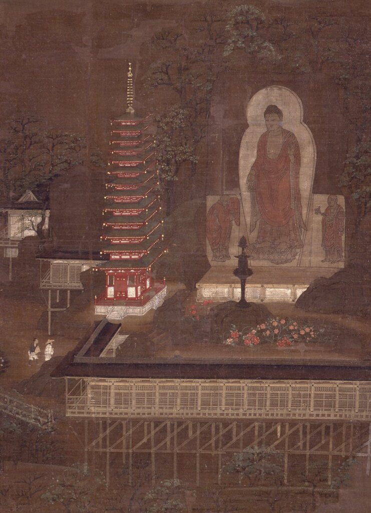 上左圖6 可翁〈竹雀圖〉，日本大和文華館藏。