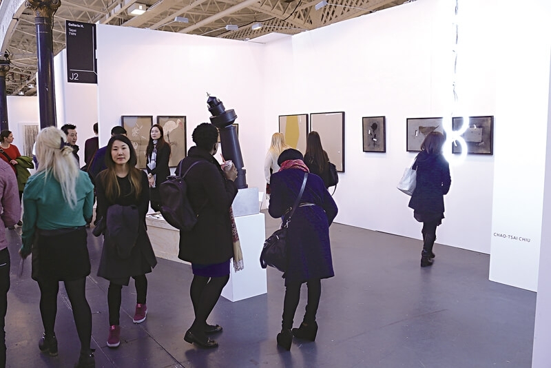 恆畫廊於2014月2月參加的ART 14 London。 圖｜恆畫廊
