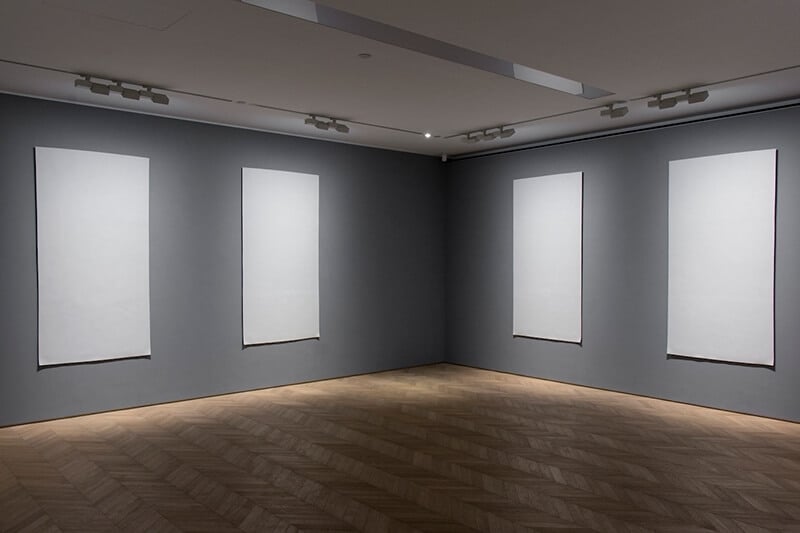 劉建華個展展覽現場。