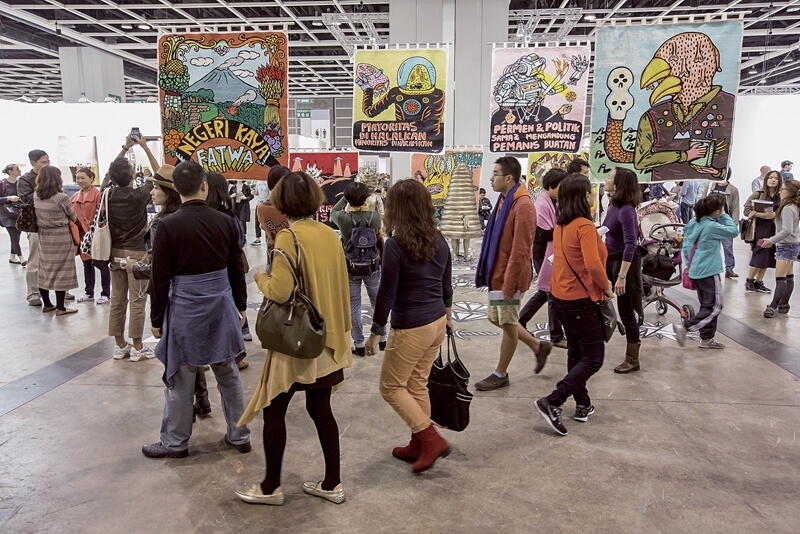 2015年香港巴塞爾藝博會現場。© Art Basel