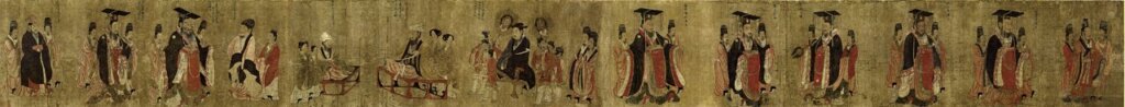 1919年商務圖書館印行《唐閻立本帝王圖真跡》，香港大學圖書館藏。