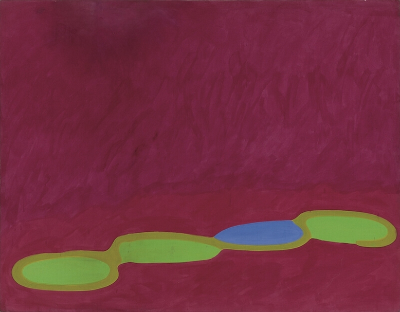John Hoyland的作品《17.5.64》。 （攝影／Prudence Cuming Associates © John Hoyland Estate)