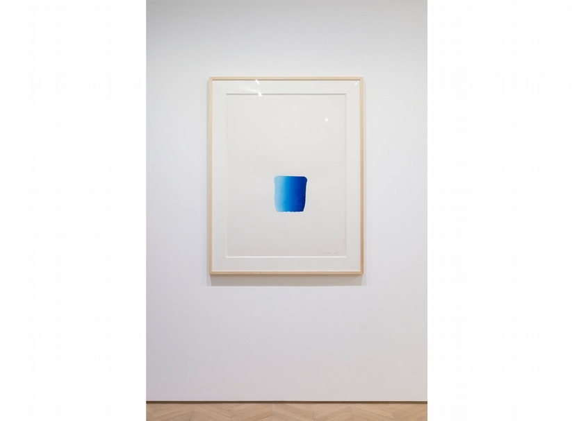 Dialogue, 2014, Watercolor on paper, 104.8 cm x 76 cm© Lee Ufan, Courtesy of Pace Hong Kong