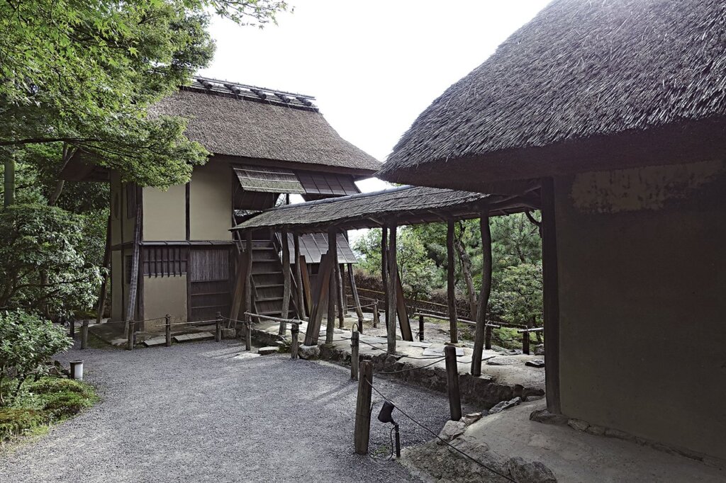 高台寺茶屋──時雨亭及傘亭，日本重要文化財。