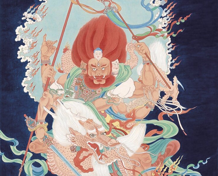 中國嘉德（香港）孫家勤〈御龍天王〉，成交價59萬港元。