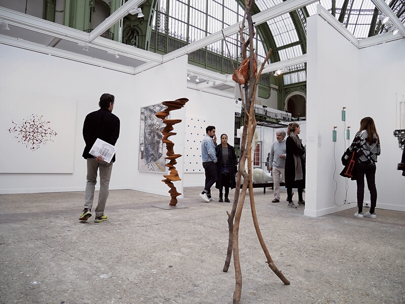 FIAC會場：Marian Goodman展位。