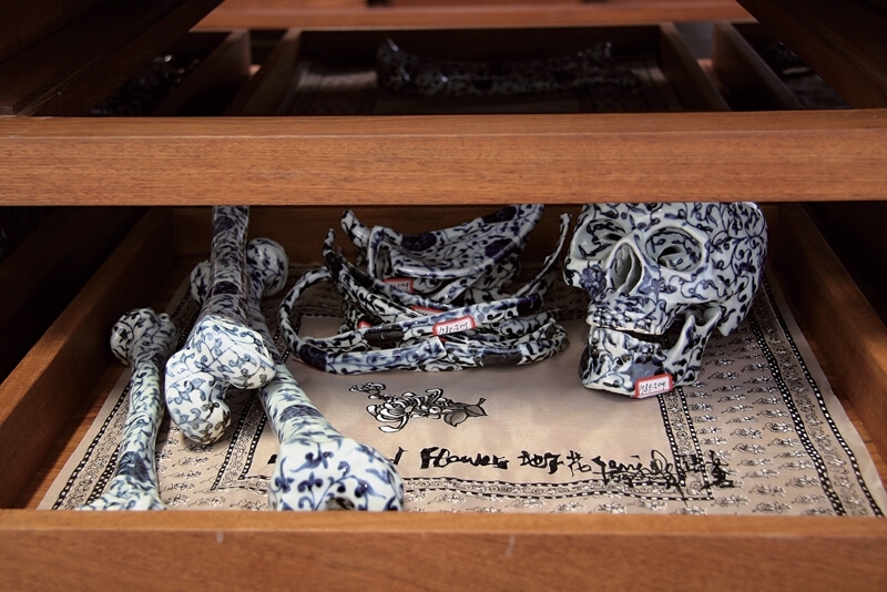 FIAC牆外展：植物園。楊詰蒼《地下之花》．1989-2009。