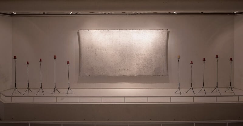 「入勝：葉世強書畫，葉偉立涉事」展覽現場。（攝影／Kitmin Lee）