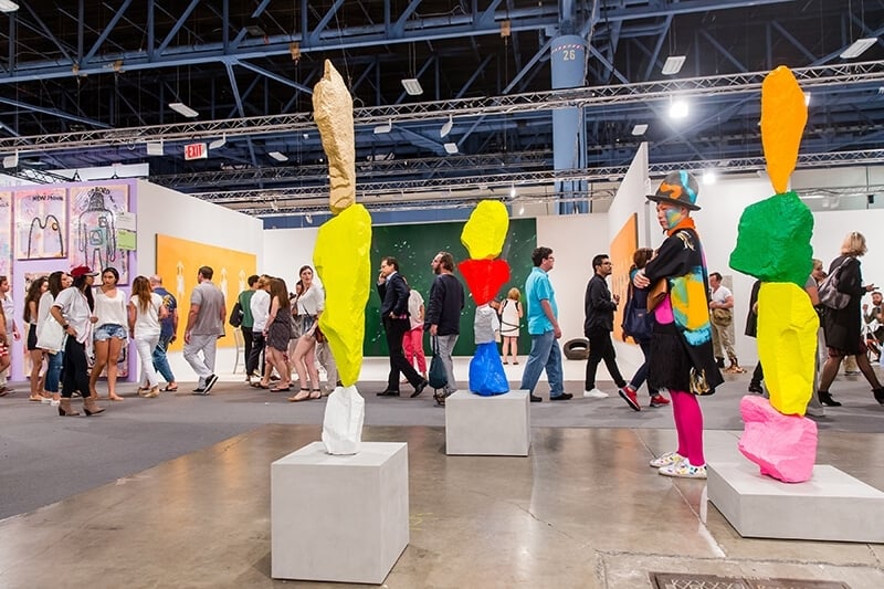 邁阿密巴塞爾藝術博覽會（Art Basel Miami Beach）一景。© Art Basel