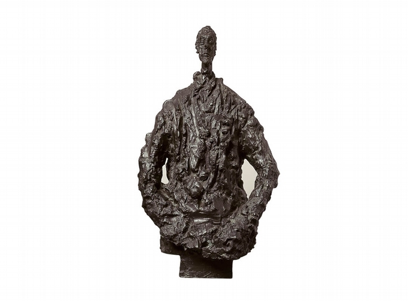 賈克梅第《穿毛衣的迪亞哥》（Diego in a Sweater）, 1953; Kunsthaus Zurich, Alberto Giacometti-Stiftung ©The Estate of Alberto Giacometti (Fondation Giacometti, Paris and ADAGP, Paris) 2015.