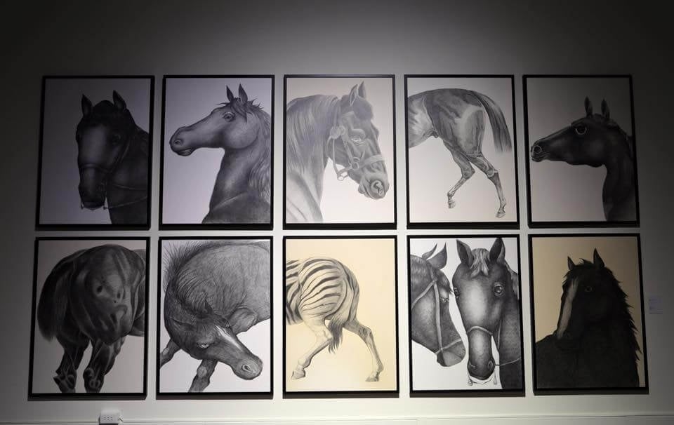 海王星—想像之徑–席時斌個展 展覽現場