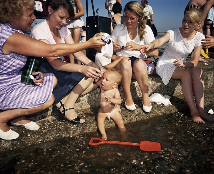 「2015連州攝影年展」大師單元的馬丁帕爾（Martin Parr）參展作品。（主辦方提供）