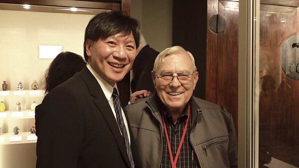 （左起）Johnny Tseng, Vince Fausone。
