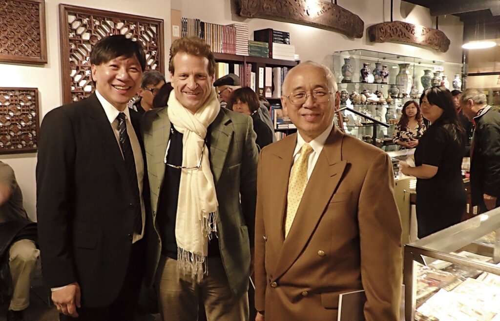 （左起）Johnny Tseng, Michal Hugh, Jeffrey Moy。