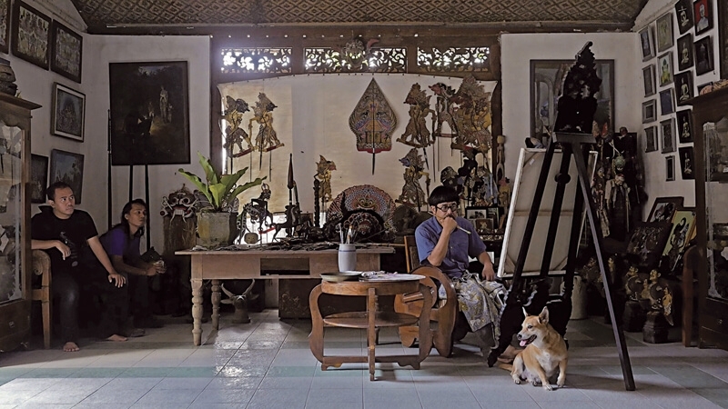 小澤剛Tsuyoshi Ozawa│回來的畫家F The Return of Painter F Song 影像截圖 2015 Courtesy of Shiseido Gallery