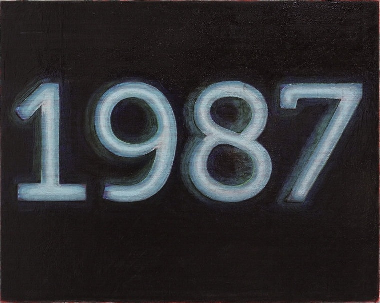Fendry Ekel《Untitled（1987）》．油彩畫布．60×75 cm．2014。 （OFCA提供）