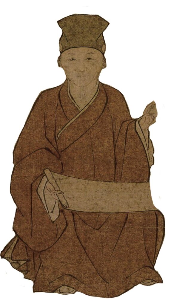 明董其昌〈青弁圖〉,美國克利夫蘭美術館藏。