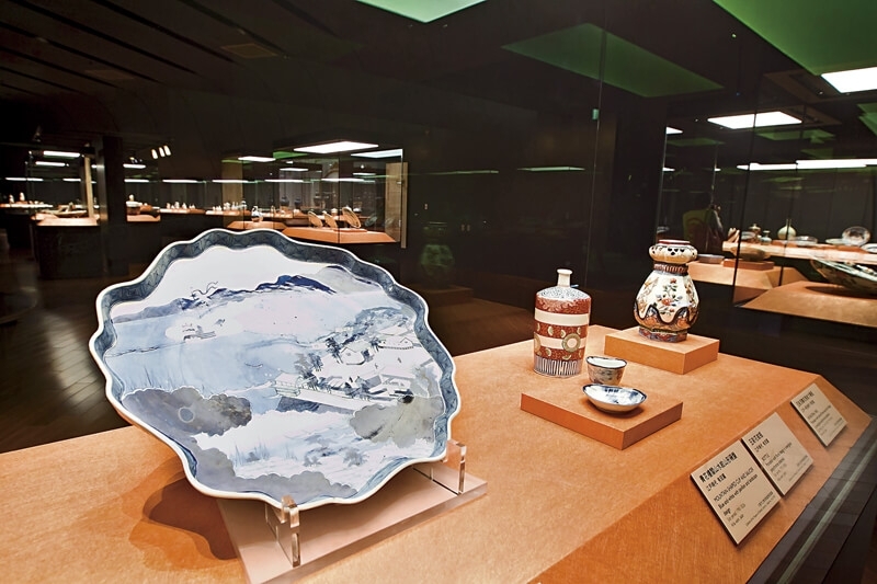 館內佈置已到位的展覽一景。（攝影／陳俊松）