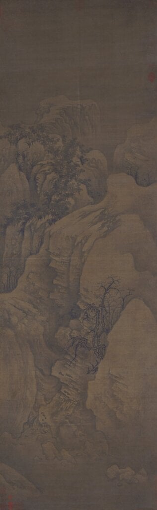 北宋郭熙〈幽谷圖〉，上海博物館藏。圖╱本刊資料室。